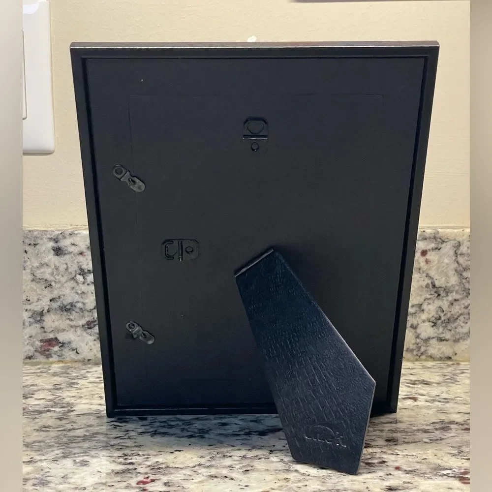 Elegant Black Free Standing Photo Frame